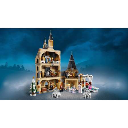 Конструктор LEGO Harry Potter Часовая башня Хогвартса блочный