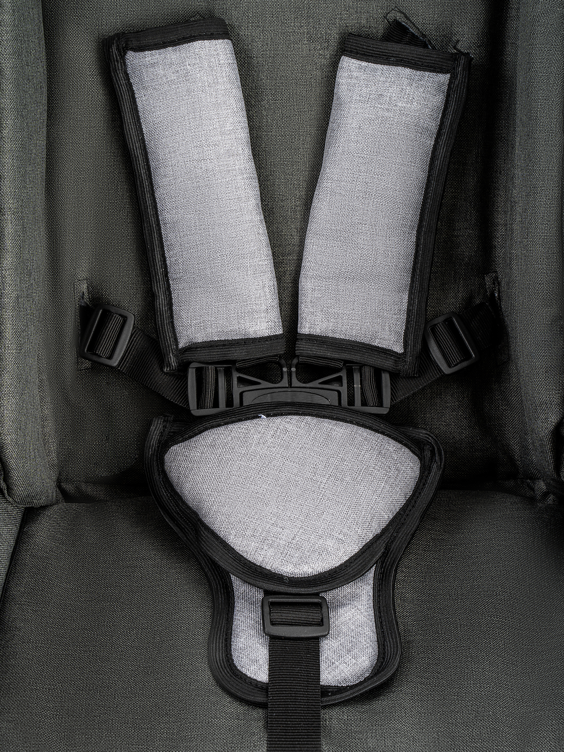 Коляска 2в1 alis Alvaro 10 серый-шалфей кожа - фото 18