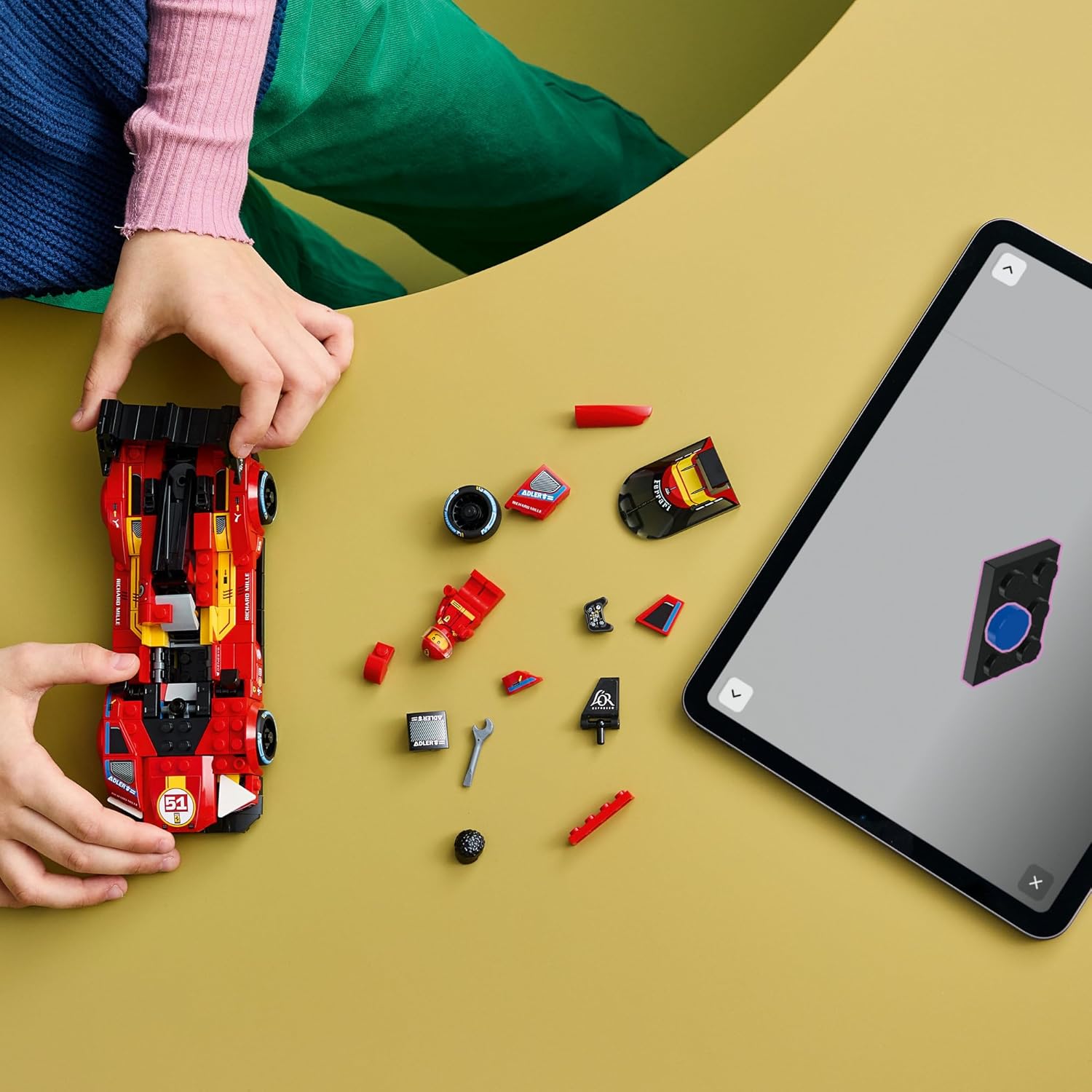 Конструктор LEGO Speed Champions Феррари 499Р 329 дет. - фото 10