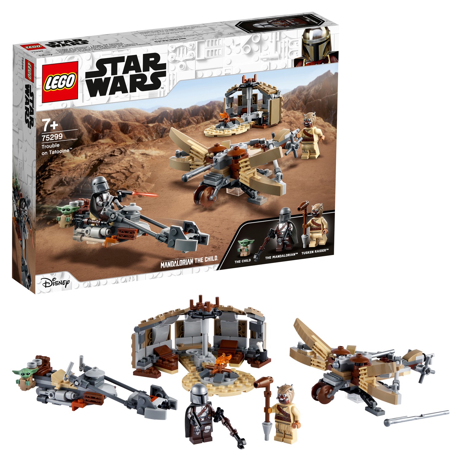 Конструктор LEGO Star Wars Испытание на Татуине блочный - фото 1