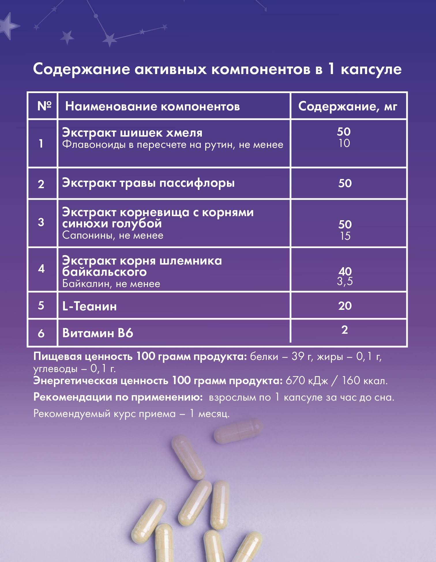 БАД Арт Лайф Гуд Найт при нарушениях сна 60 капсул - фото 8