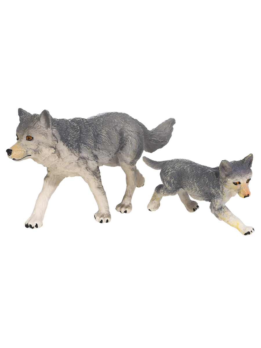Игровой набор Masai Mara Семья серых волков - фото 5