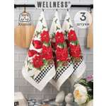 Комплект полотенец кухонных Wellness Кардинал Набор_3