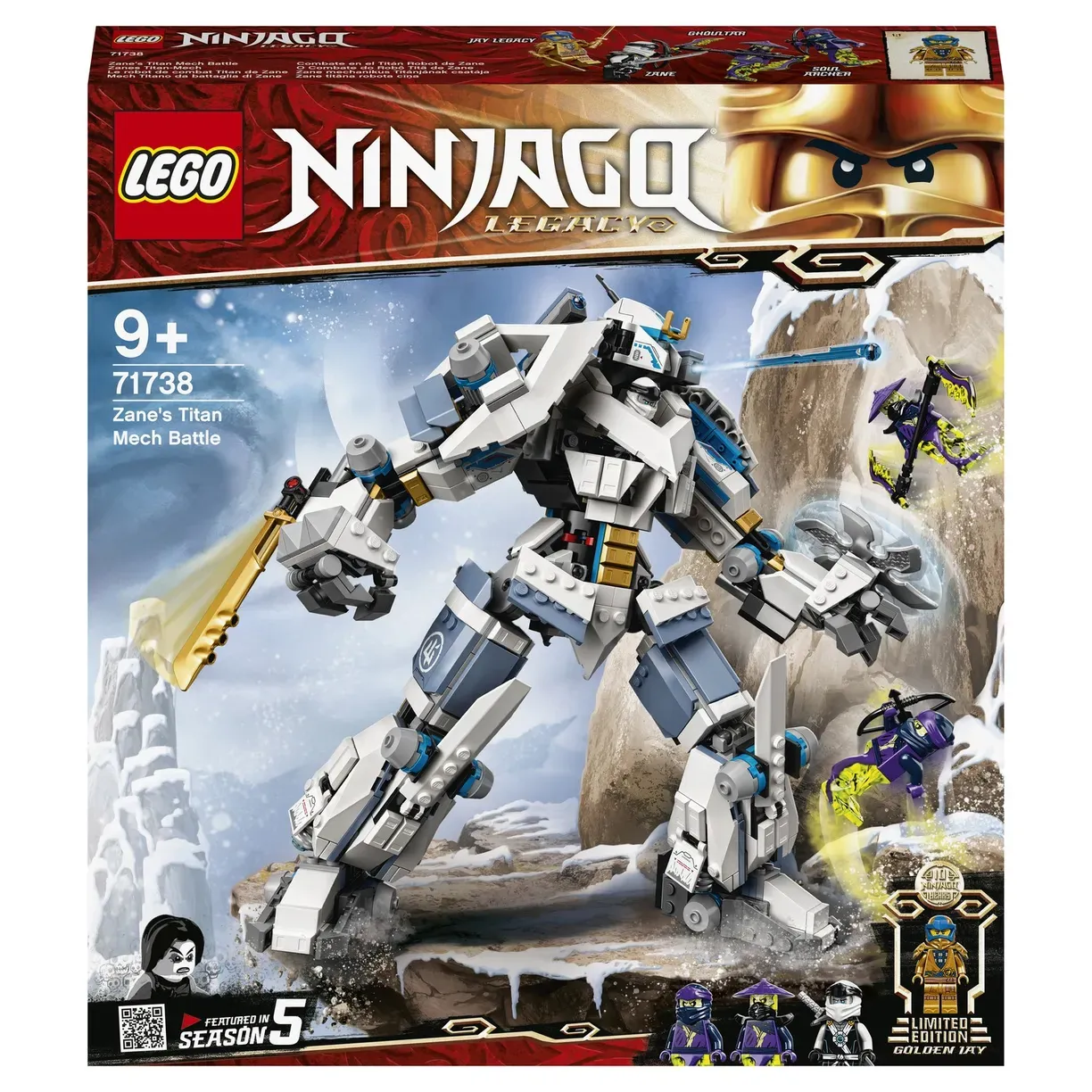 Конструктор LEGO NINJAGO 71738 820 дет. - фото 1