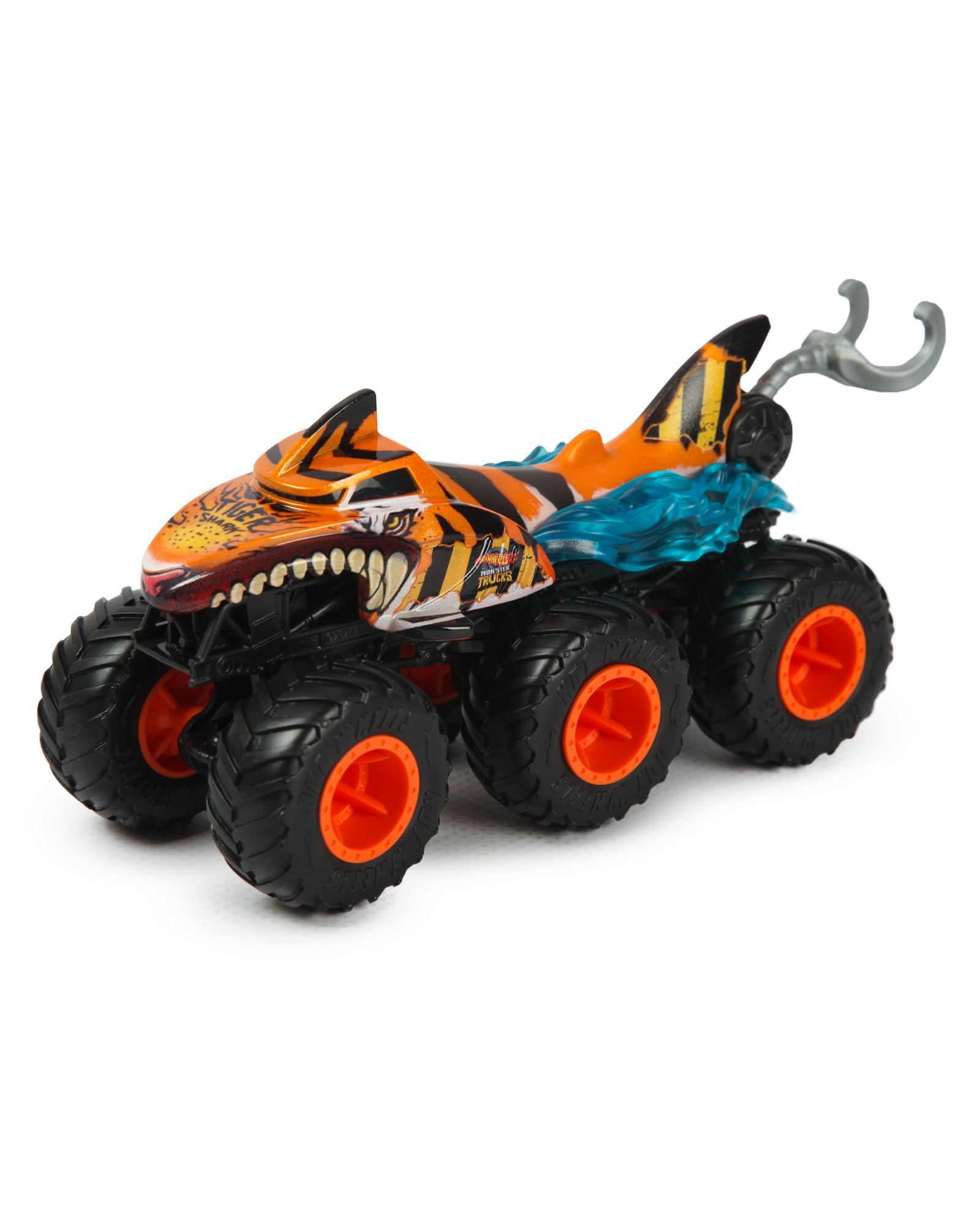 Монстр-трак Hot Wheels Акулы против Динозавров 1:64 JGD68 - фото 2