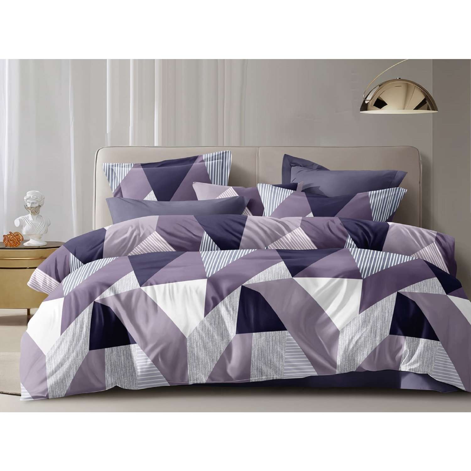 Комплект постельного белья Ярмарка снов двуспальный в ассортименте - фото 8