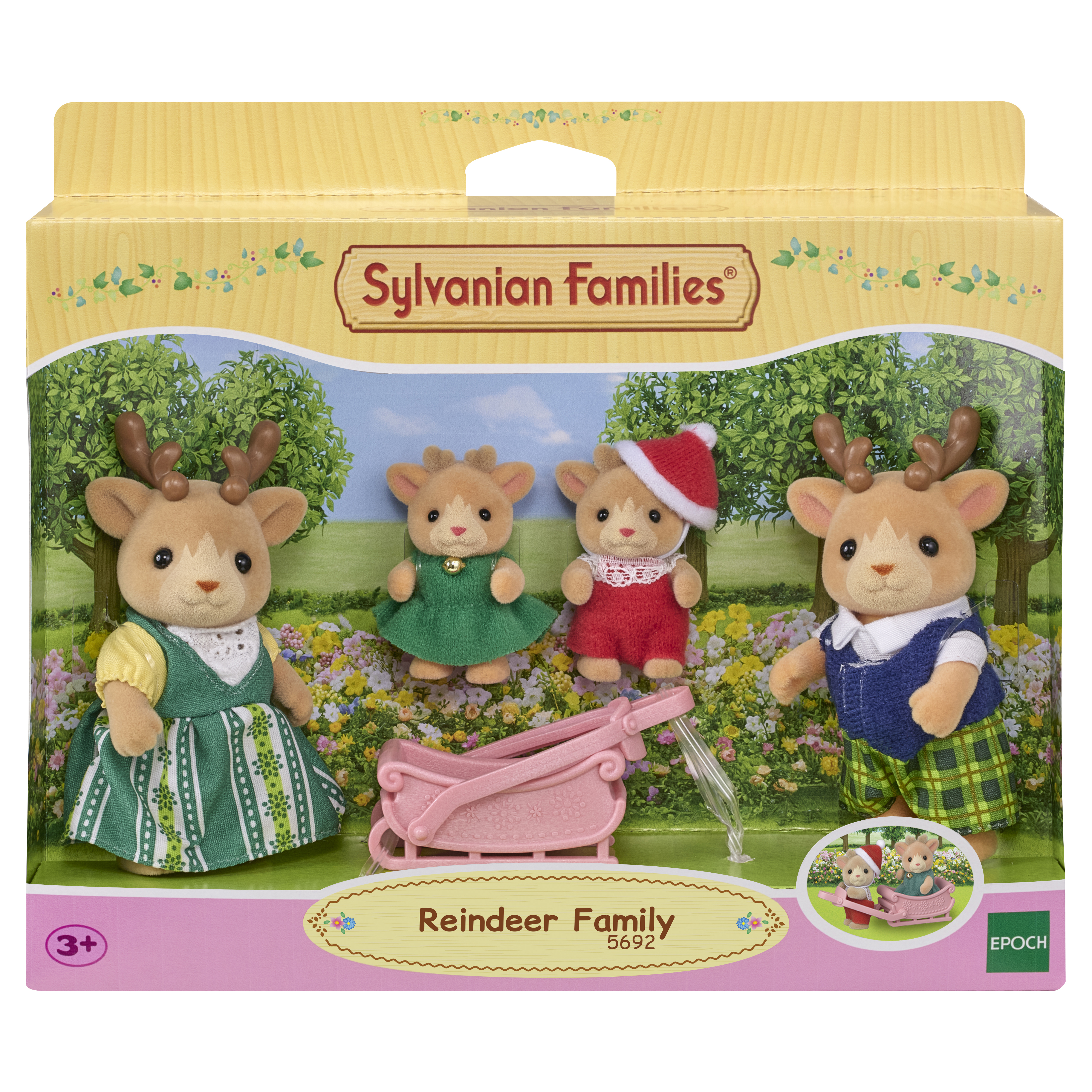Игровой набор Sylvanian Families Семья оленей - фото 4