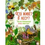 Книга Махаон Кто живёт в лесу Иллюстрированный атлас животных