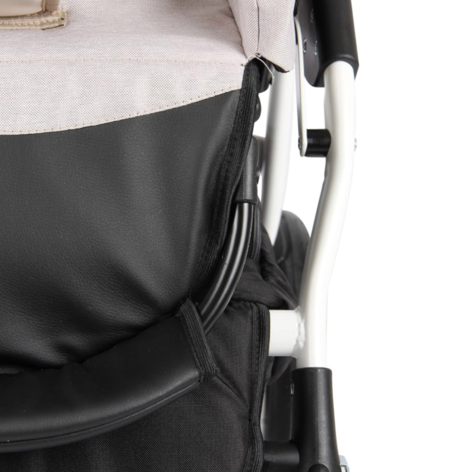 Коляска 2в1 Indigo Indigo 01 бежевый - фото 12