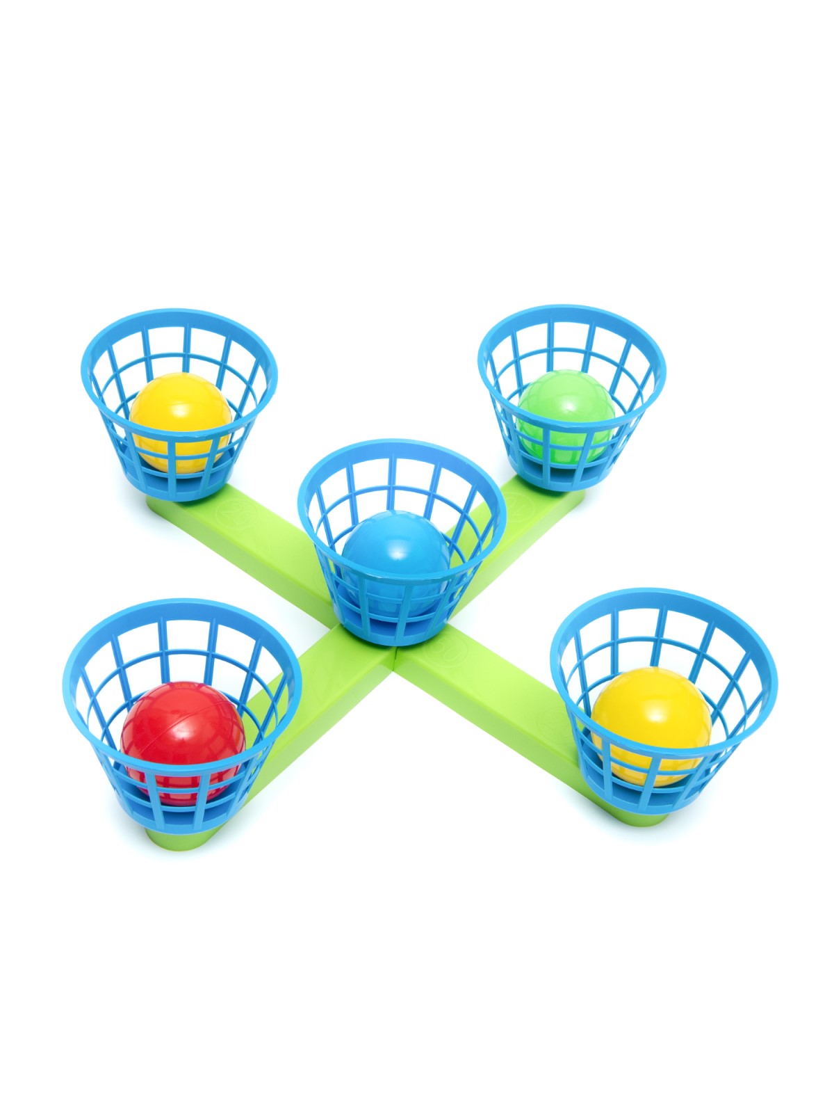 Игровой набор ТЕБЕ ИГРУШКА городки+скакалка+ ракетки+фрисби+ кегли - фото 3