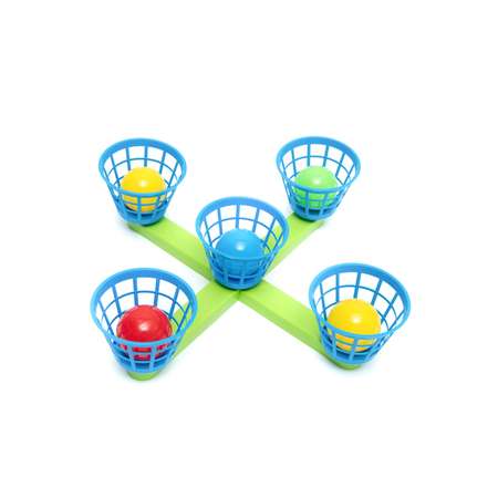 Игровой набор ТЕБЕ ИГРУШКА городки+скакалка+ ракетки+фрисби+ кегли