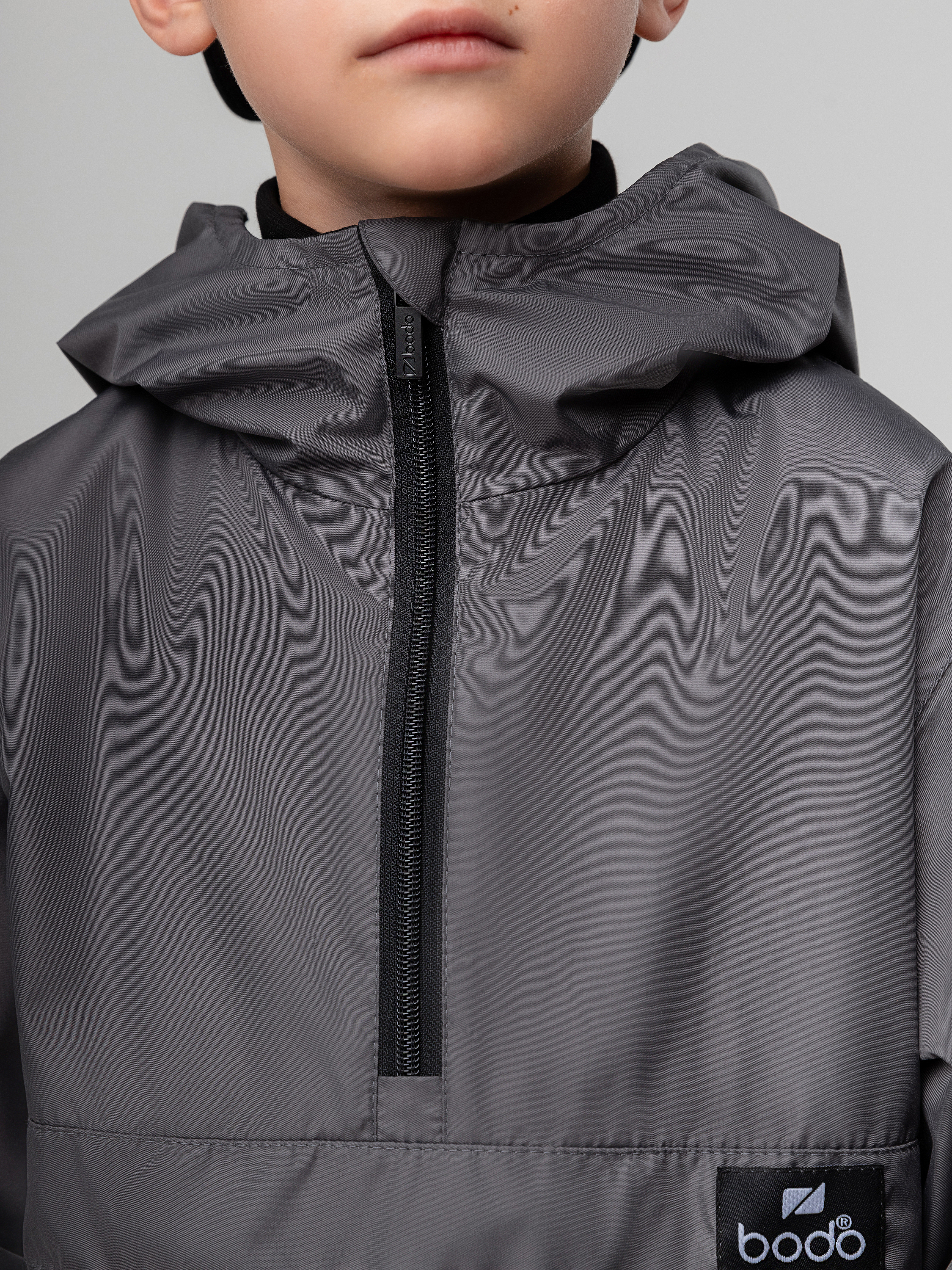 Анорак Bodo 32-50U_графит - фото 6