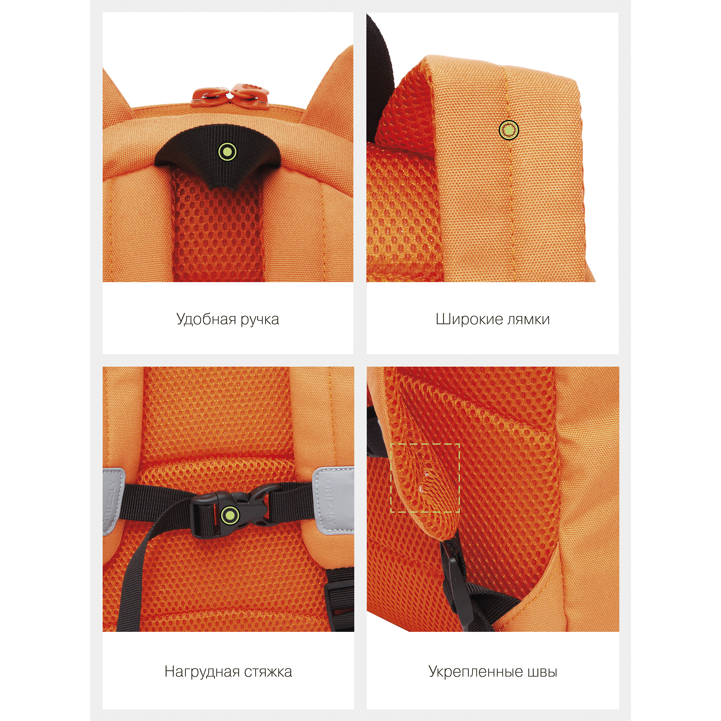 Рюкзак дошкольный Grizzly детский - фото 11