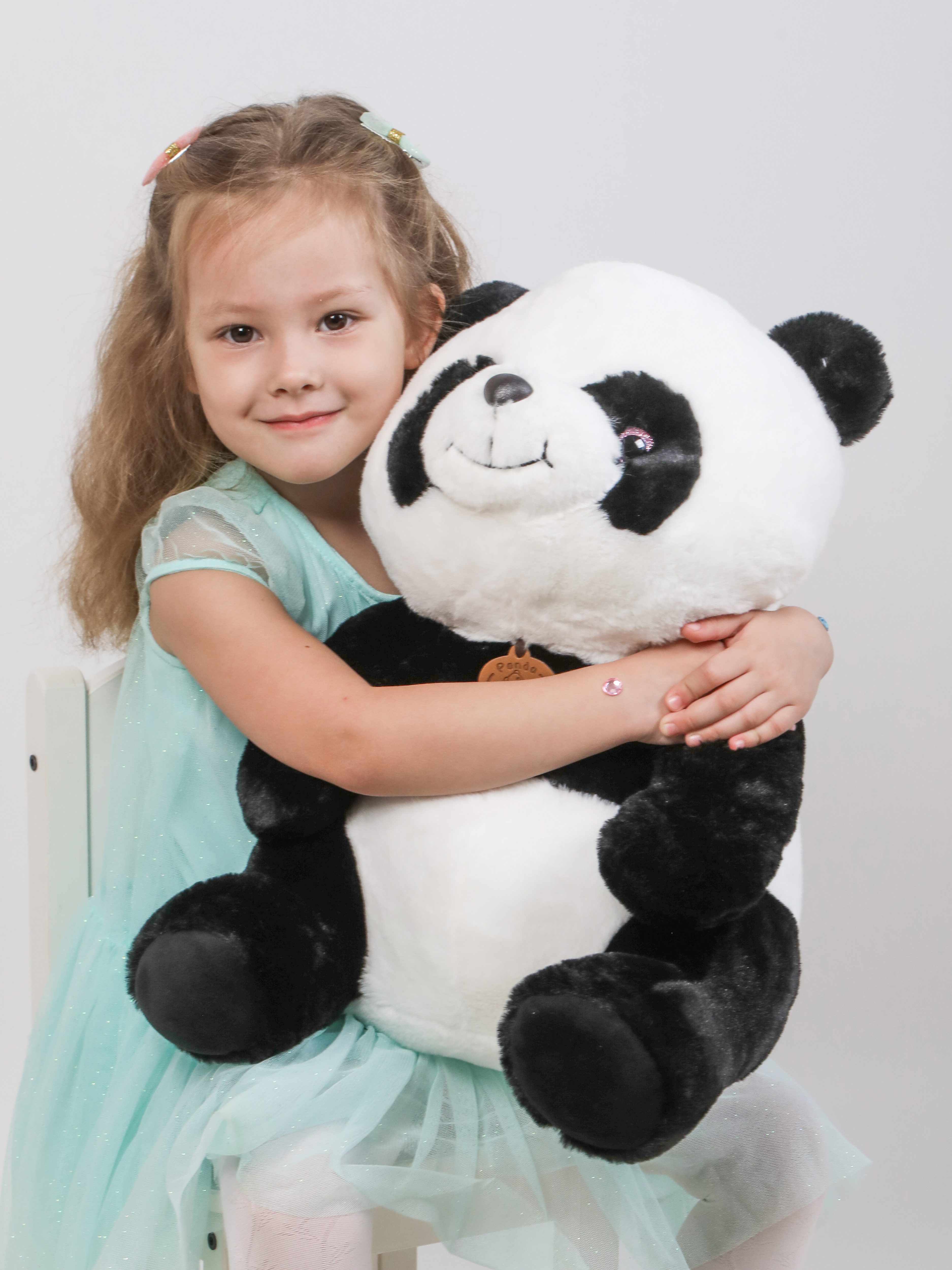 Игрушка мягкая Fluffy Family мишка 40 см - фото 7