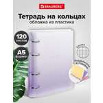 Тетрадь со сменным блоком Brauberg клетка 120 лист.