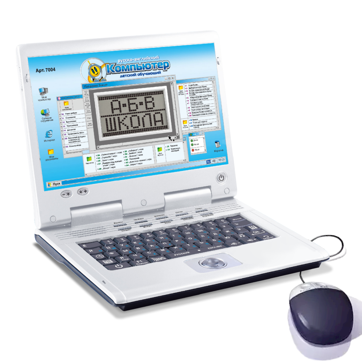 Компьютер обучающий TrendToys Детский 35 функций обучения TT0413 - фото 9