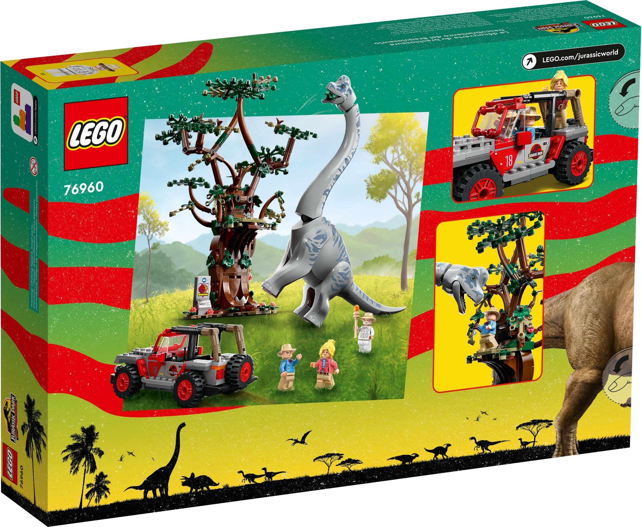 Конструктор LEGO Jurassic World 76960 512 дет. - фото 5