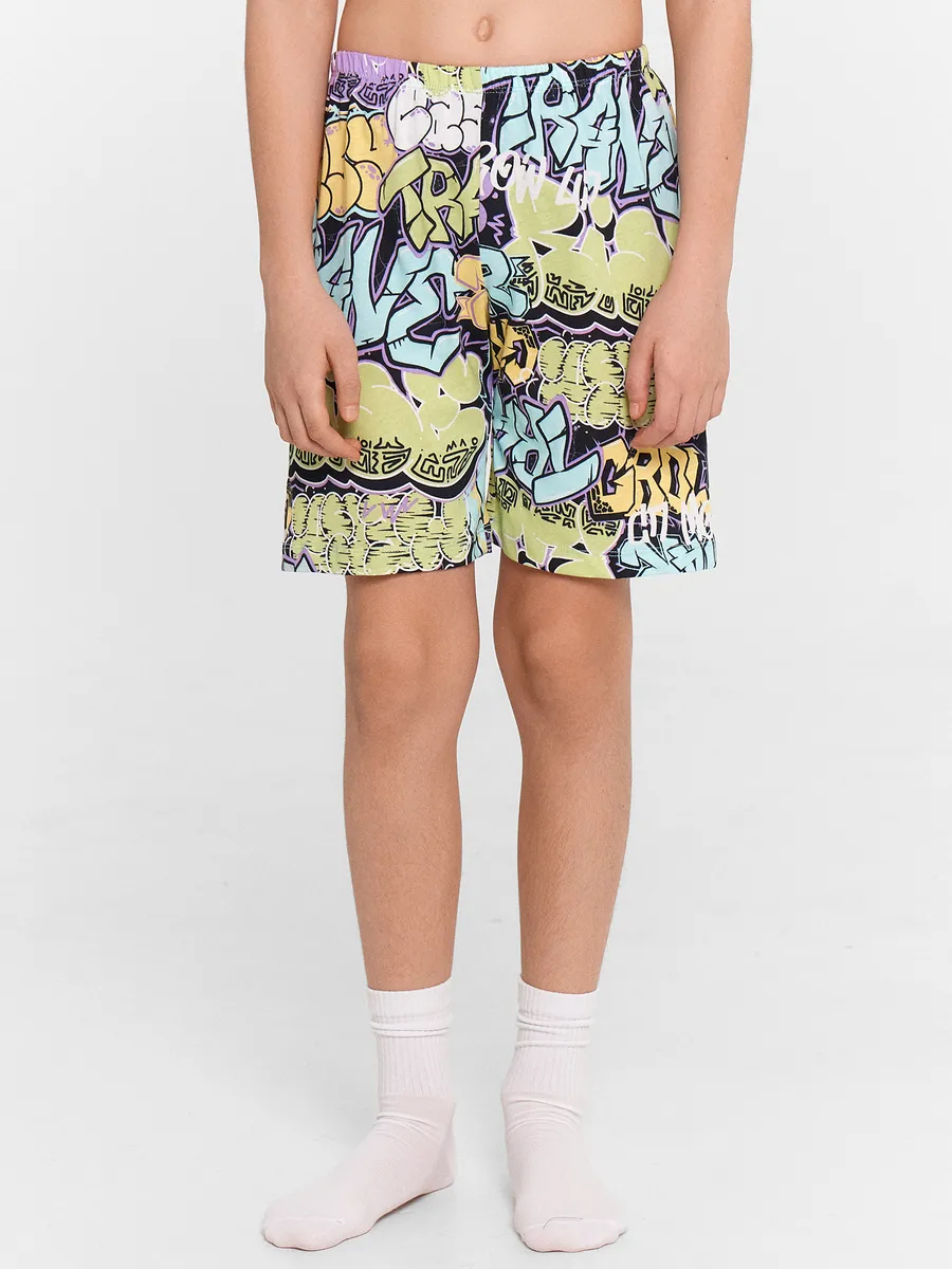 Пижама Mark Formelle (Марк Формэль) 563318/цветные граффити - фото 9