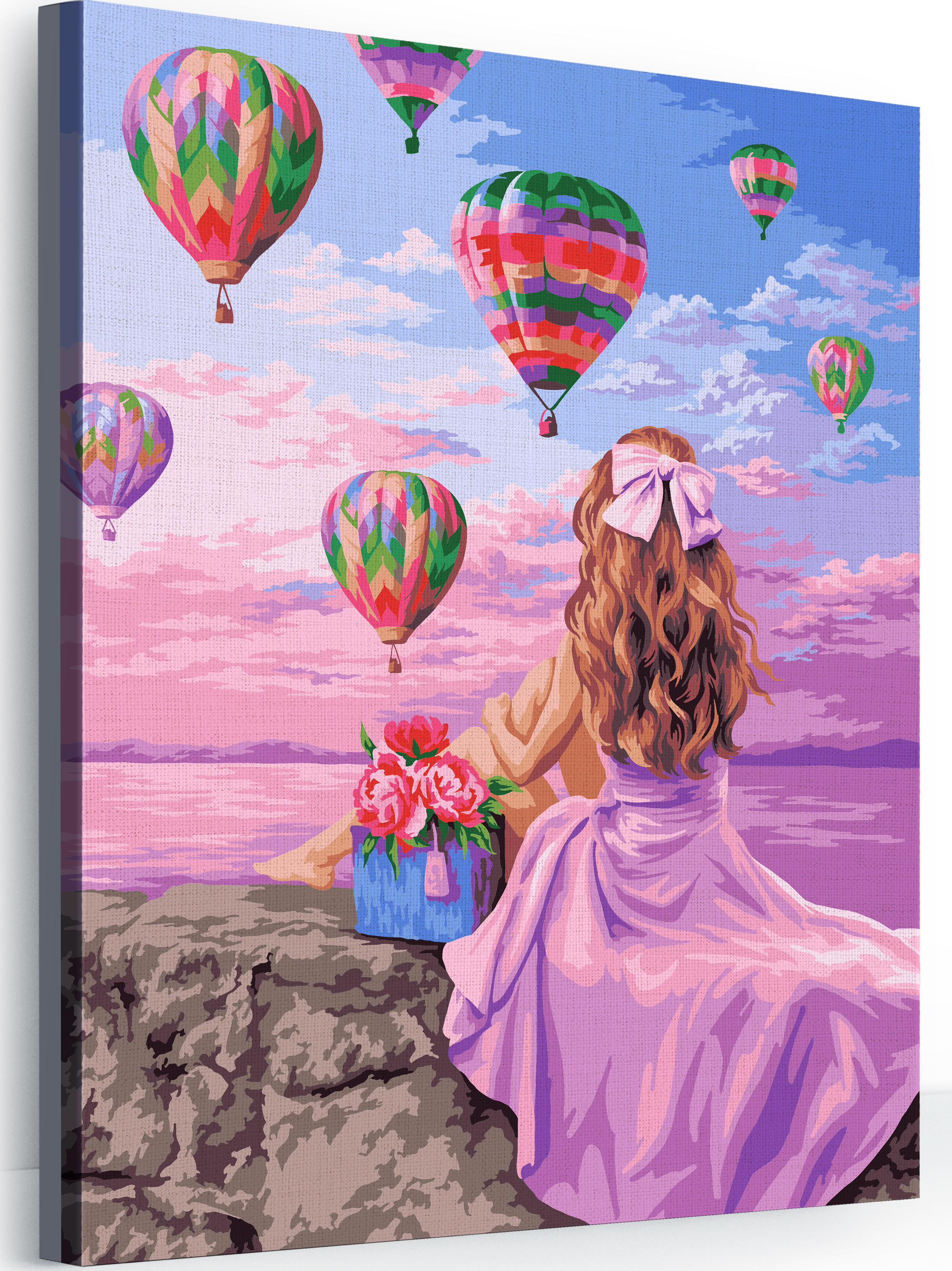 Картина по номерам Hobby Paint Воздушные шары в ассортименте - фото 2
