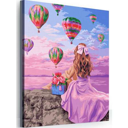 Картина по номерам Hobby Paint Воздушные шары в ассортименте