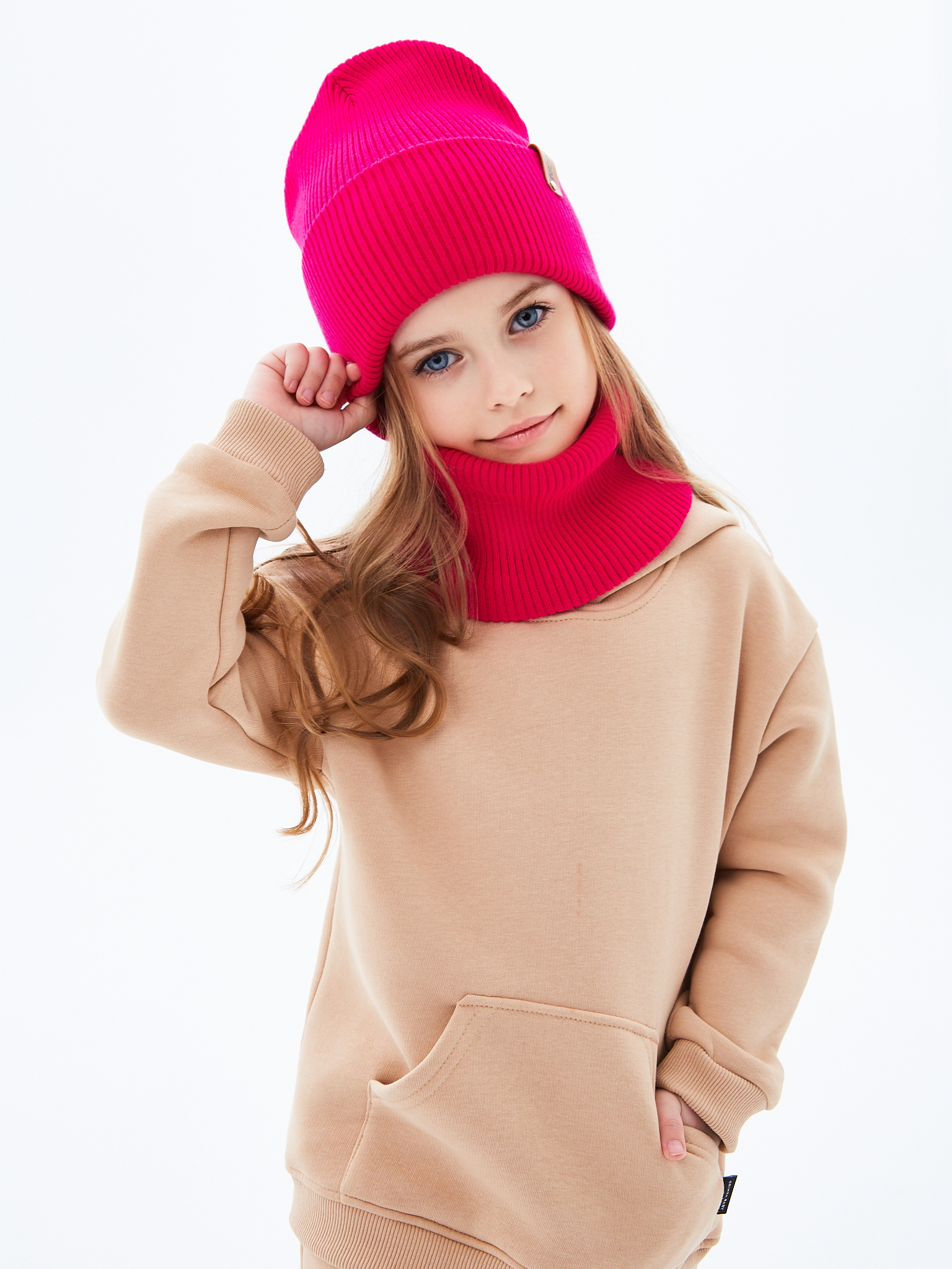 Шапка и снуд KUBRIO KU-H-52-lopata-rasp - фото 10