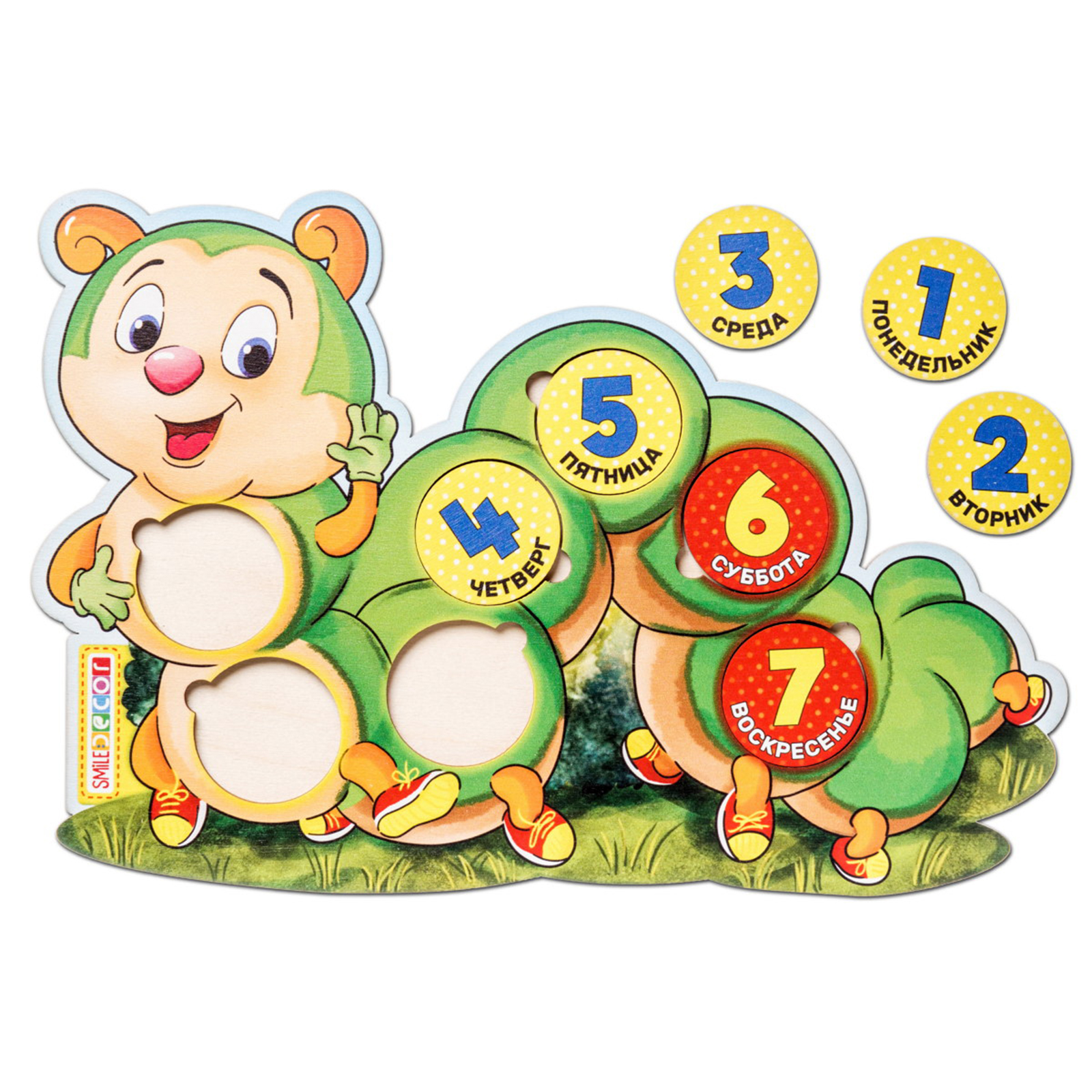 Настольная игра Sima-Land Веселая гусеница - фото 2