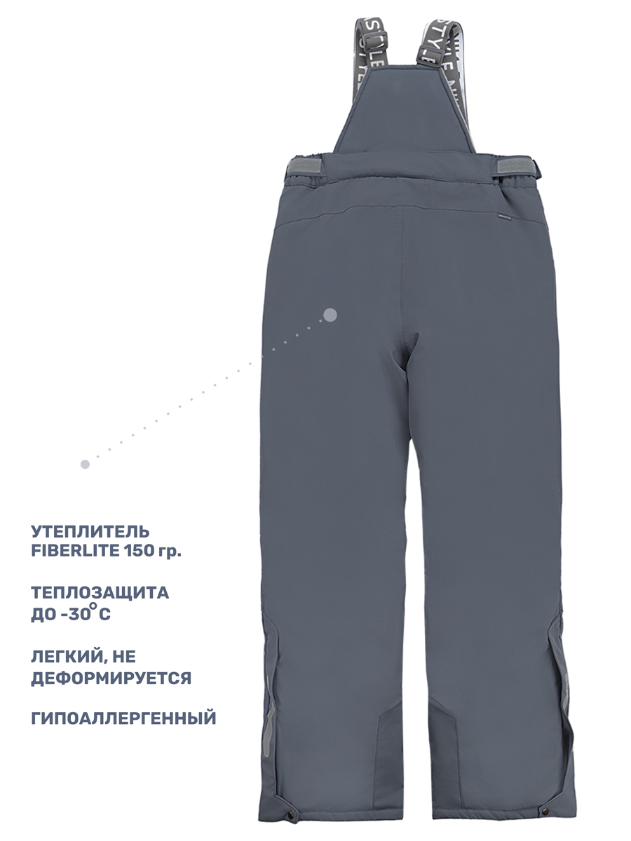 Брюки NIKASTYLE 2з4824 серый - фото 5