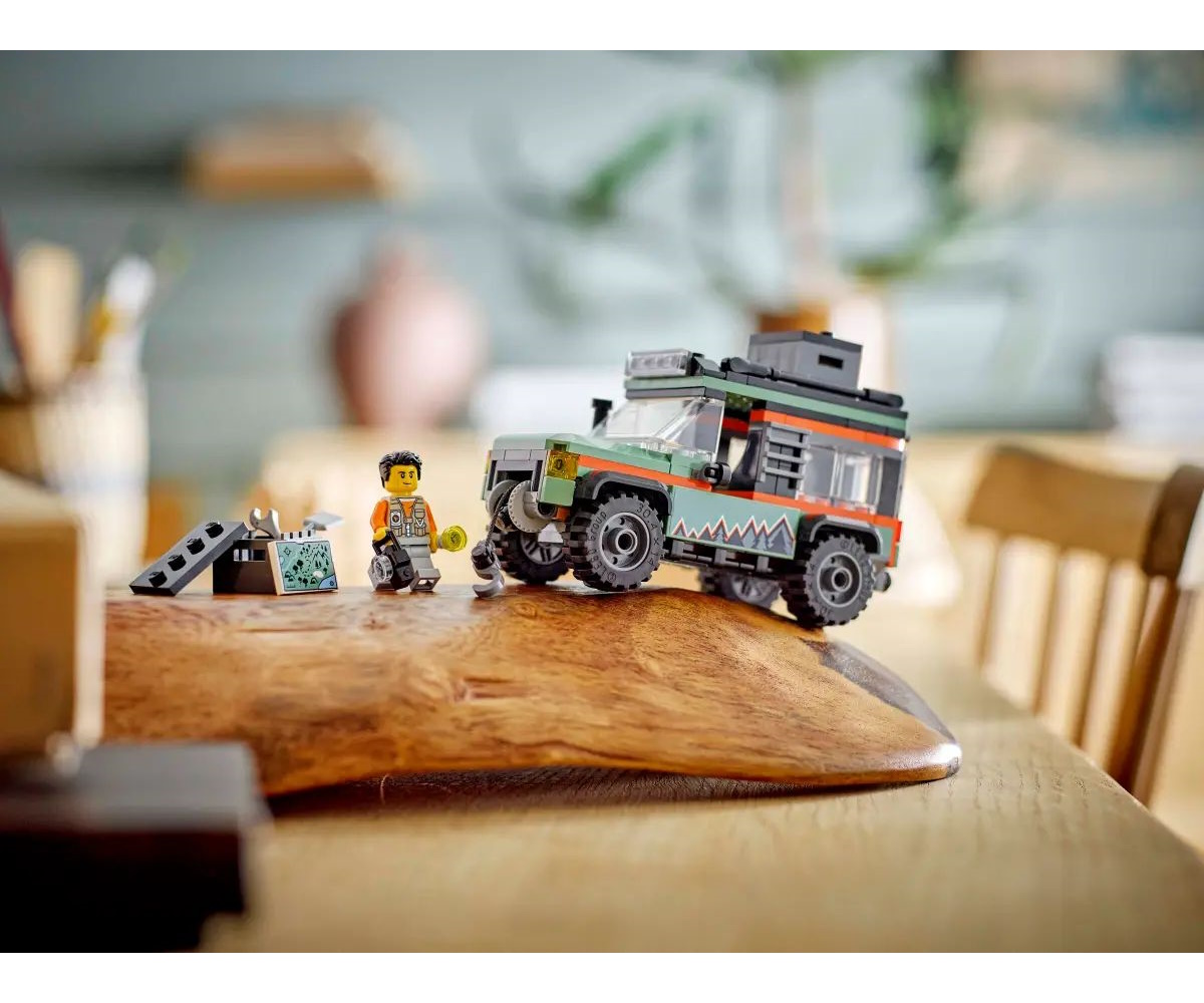 Конструктор LEGO City Горный внедорожник блочный - фото 8