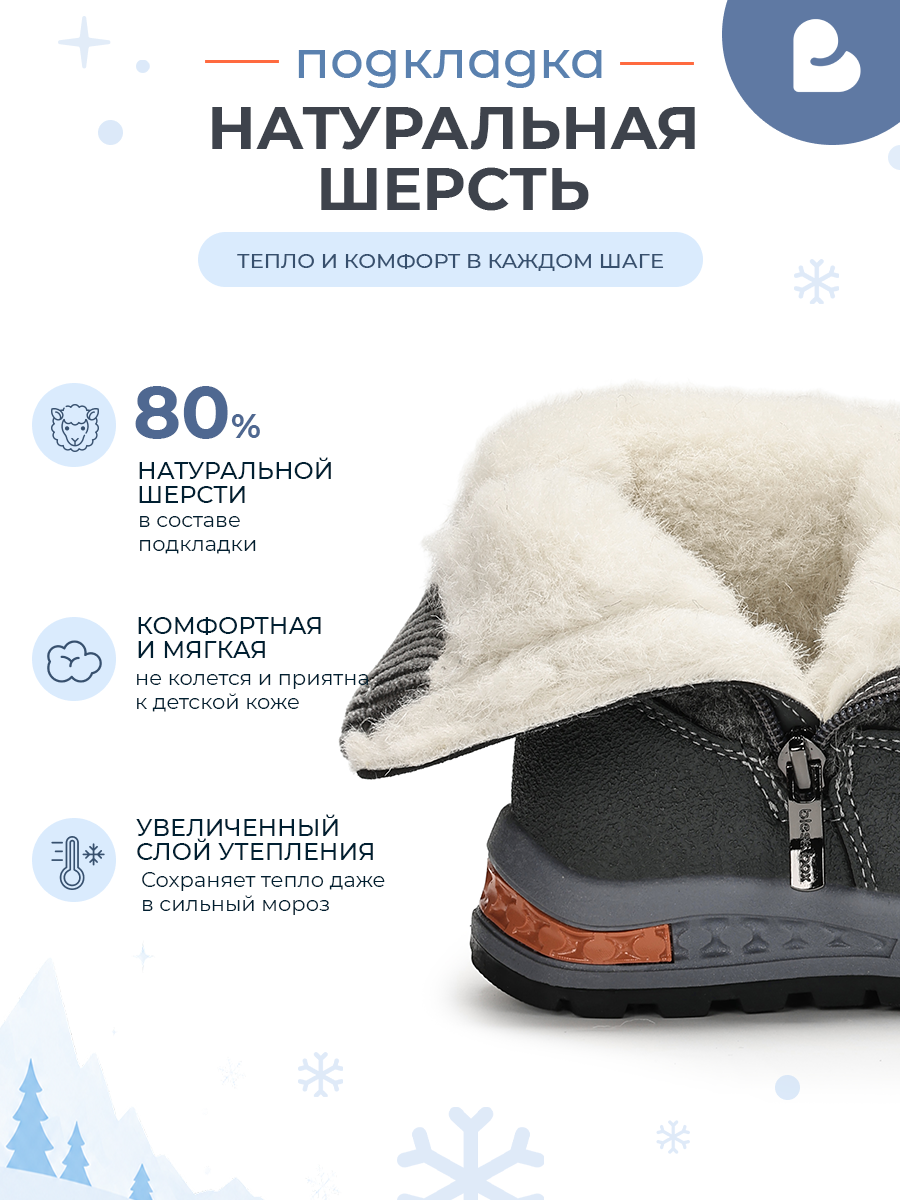 Валенки BLESSBOX BX53663A - фото 3