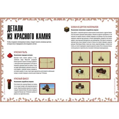 Книга ИД Лев Советы по красному камню Майнкрафт