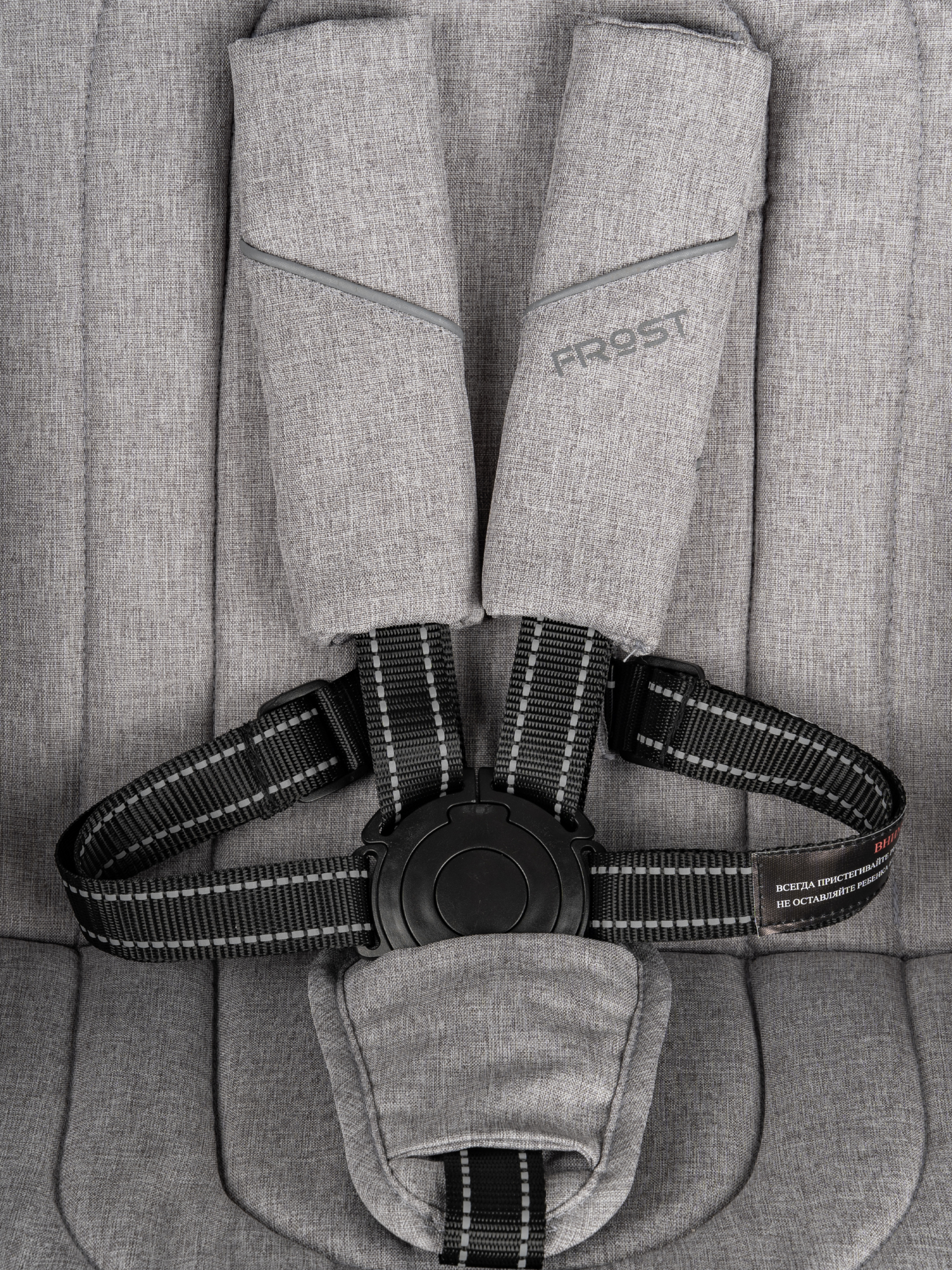 Коляска прогулочная Indigo Frost для путешествий серый - фото 28