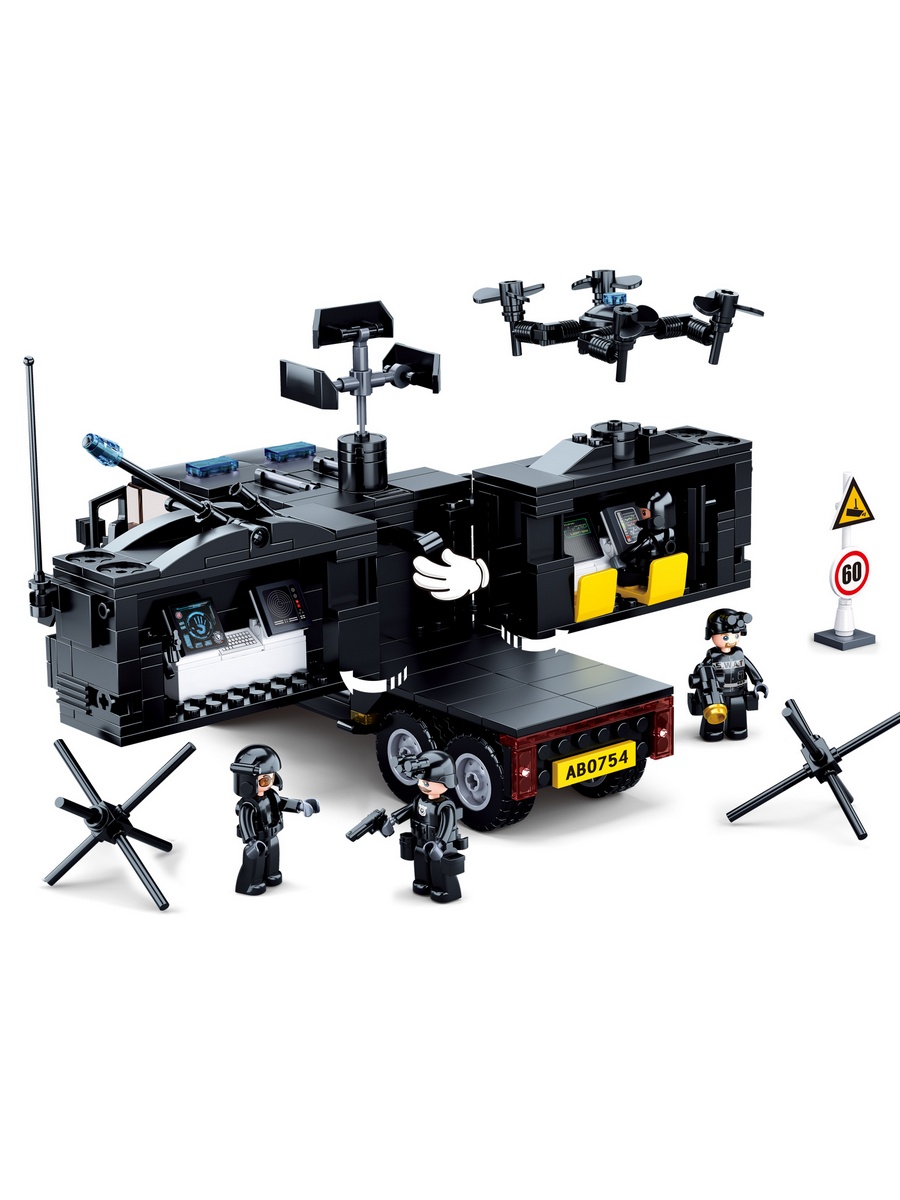 Конструктор SLUBAN Спецназ 759 дет. - фото 3