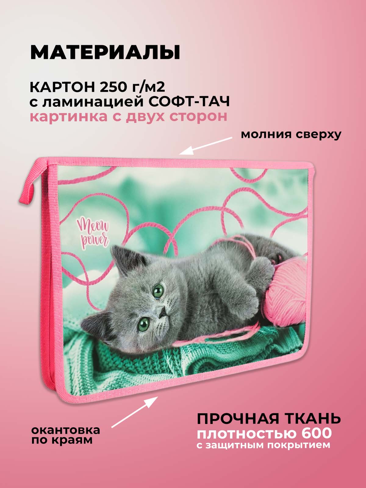 Папка для тетрадей Cancburg А4 - фото 3