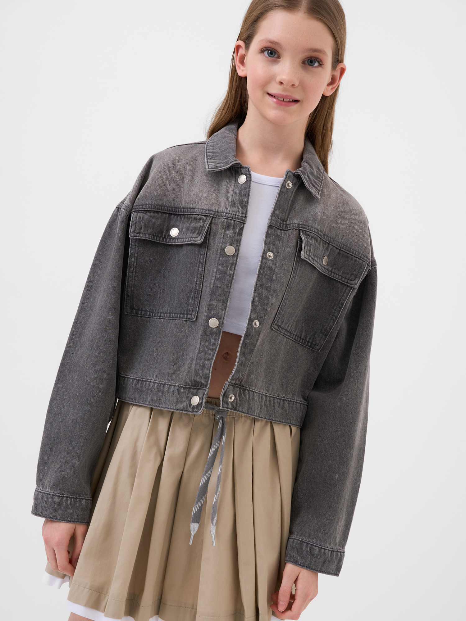 Куртка джинсовая PlayToday 12621124 - фото 2