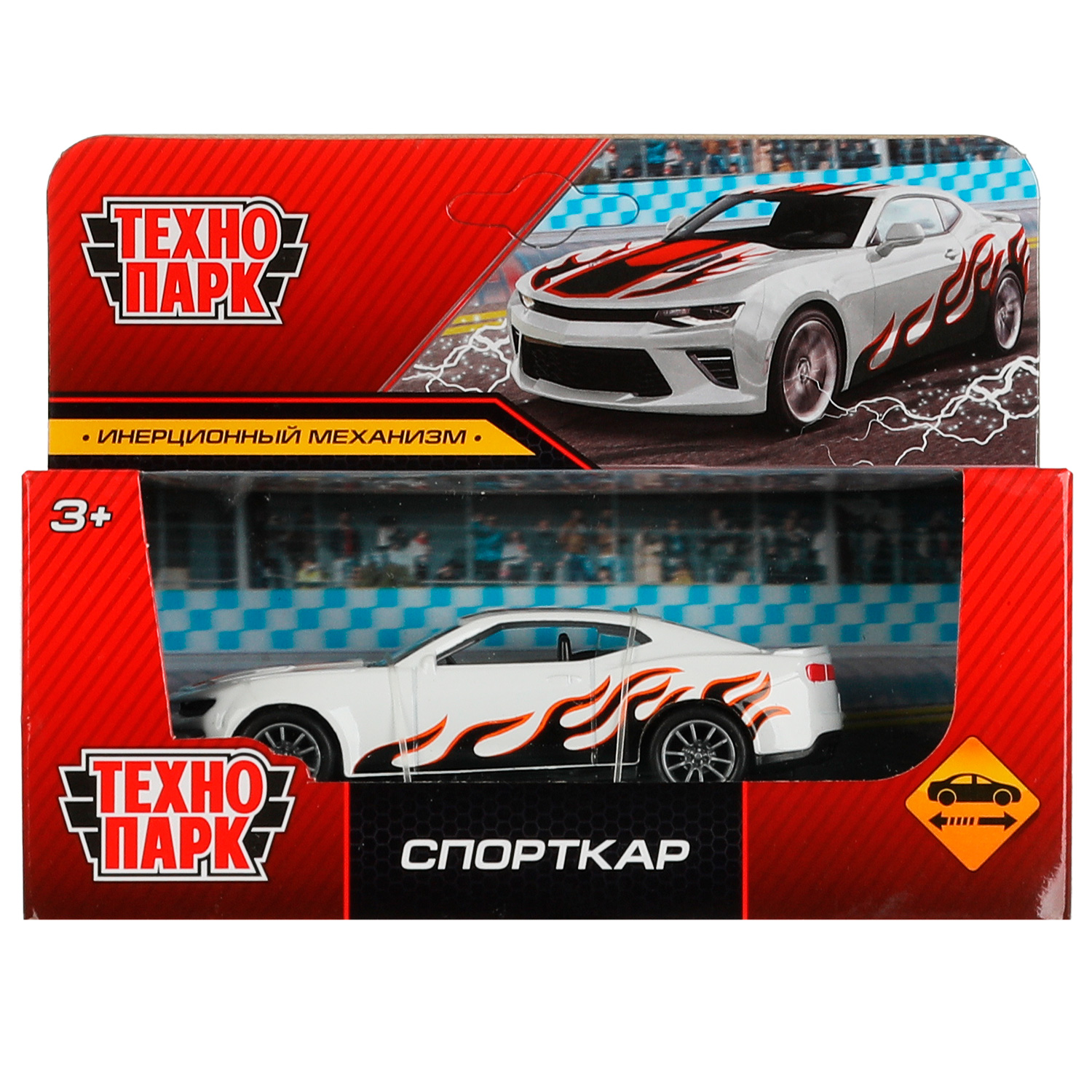 Автомобиль Технопарк Спорткар 336121 - фото 2