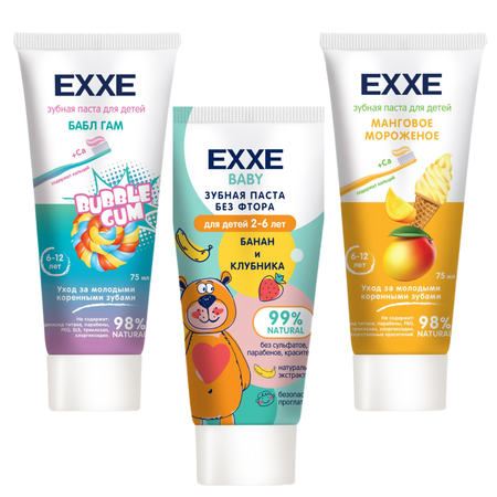 Зубная паста EXXE