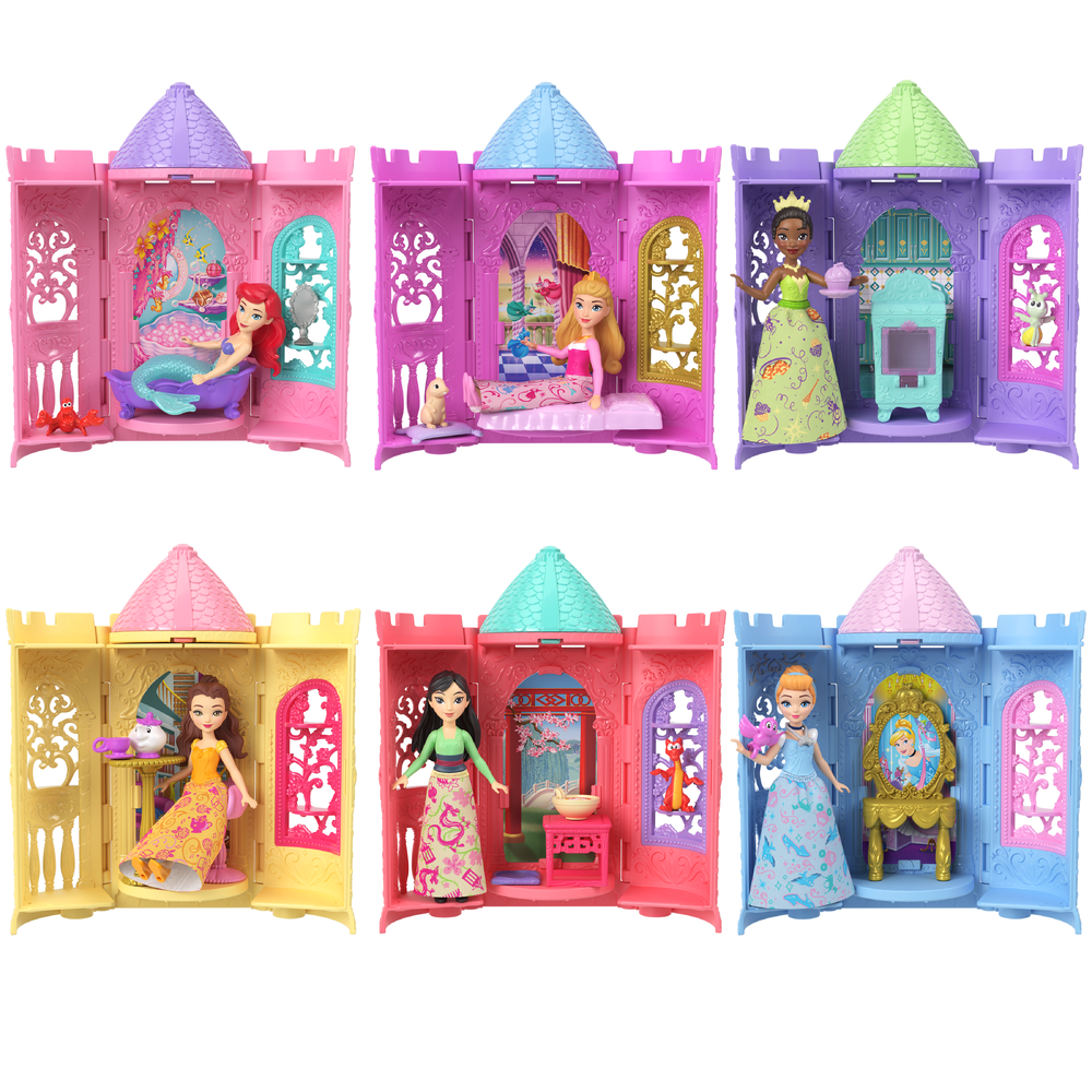 Кукла мини Disney Принцессы Дисней в башне JBL46 JBL46 - фото 2