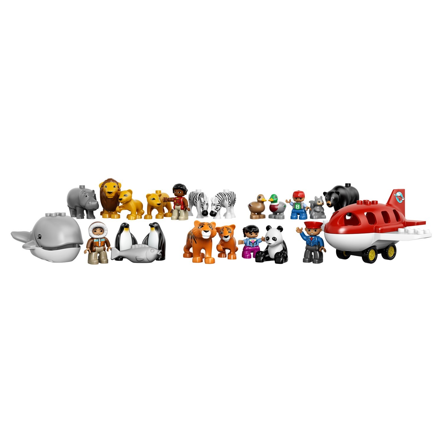 Конструктор LEGO DUPLO Вокруг света блочный - фото 10