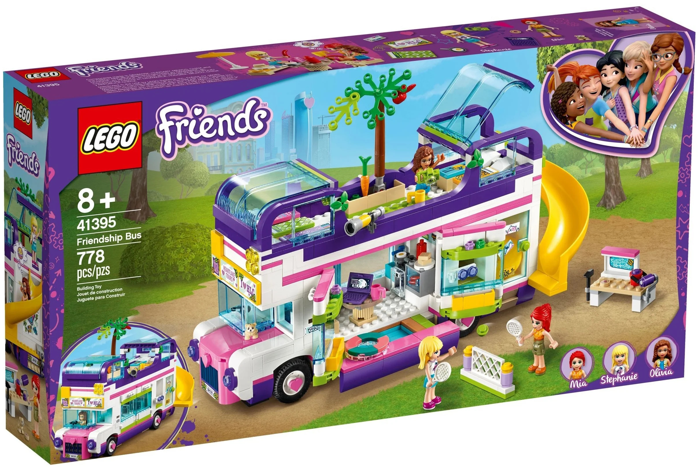Изображение товара Конструктор LEGO Friends Автобус для друзей 41395 - 574 дет.