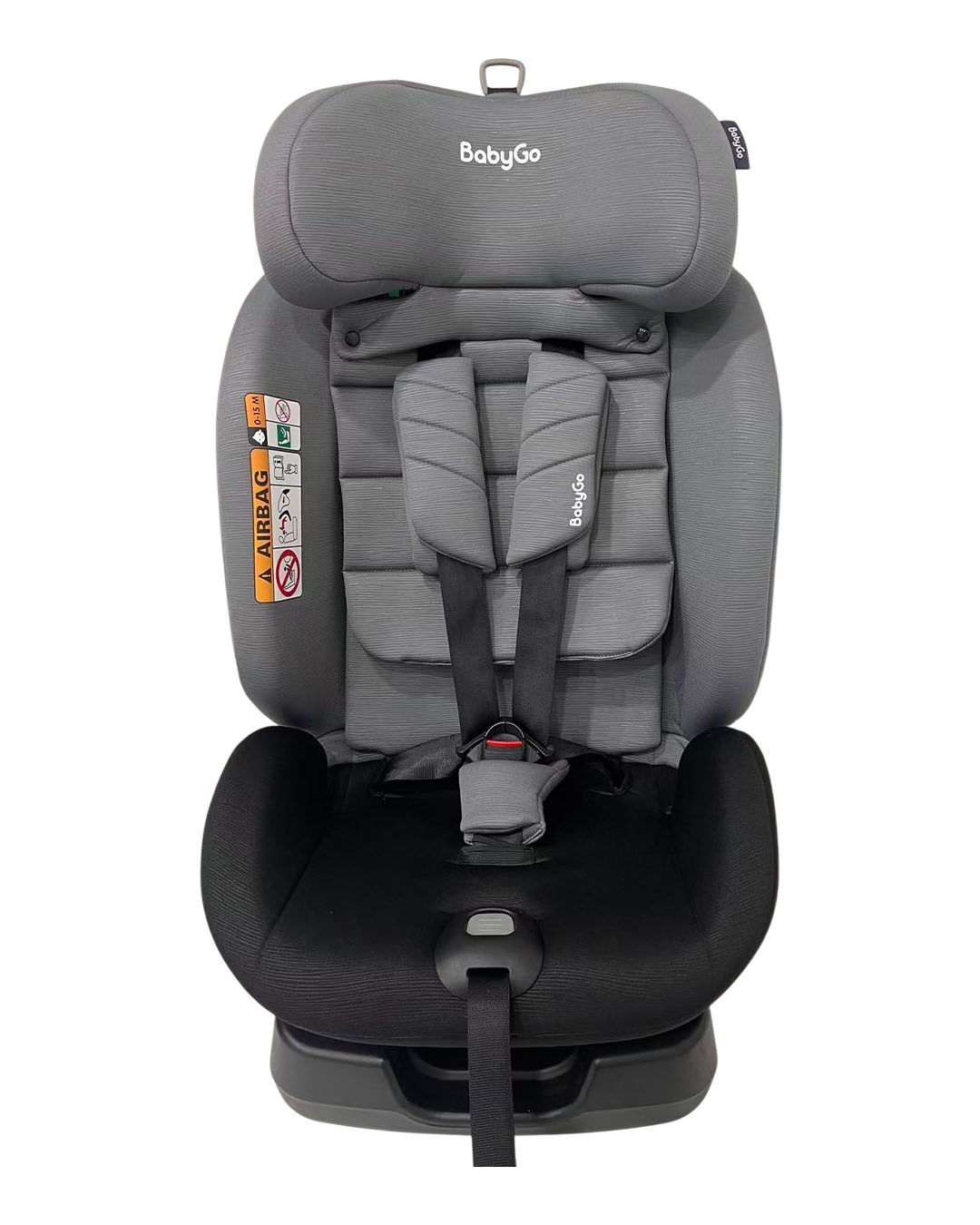 Автокресло BabyGo 4-Stage 0+/1/2/3 (0-36 кг) серый - фото 2