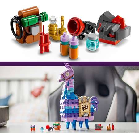 Конструктор LEGO Fortnite Лама с провизией блочный