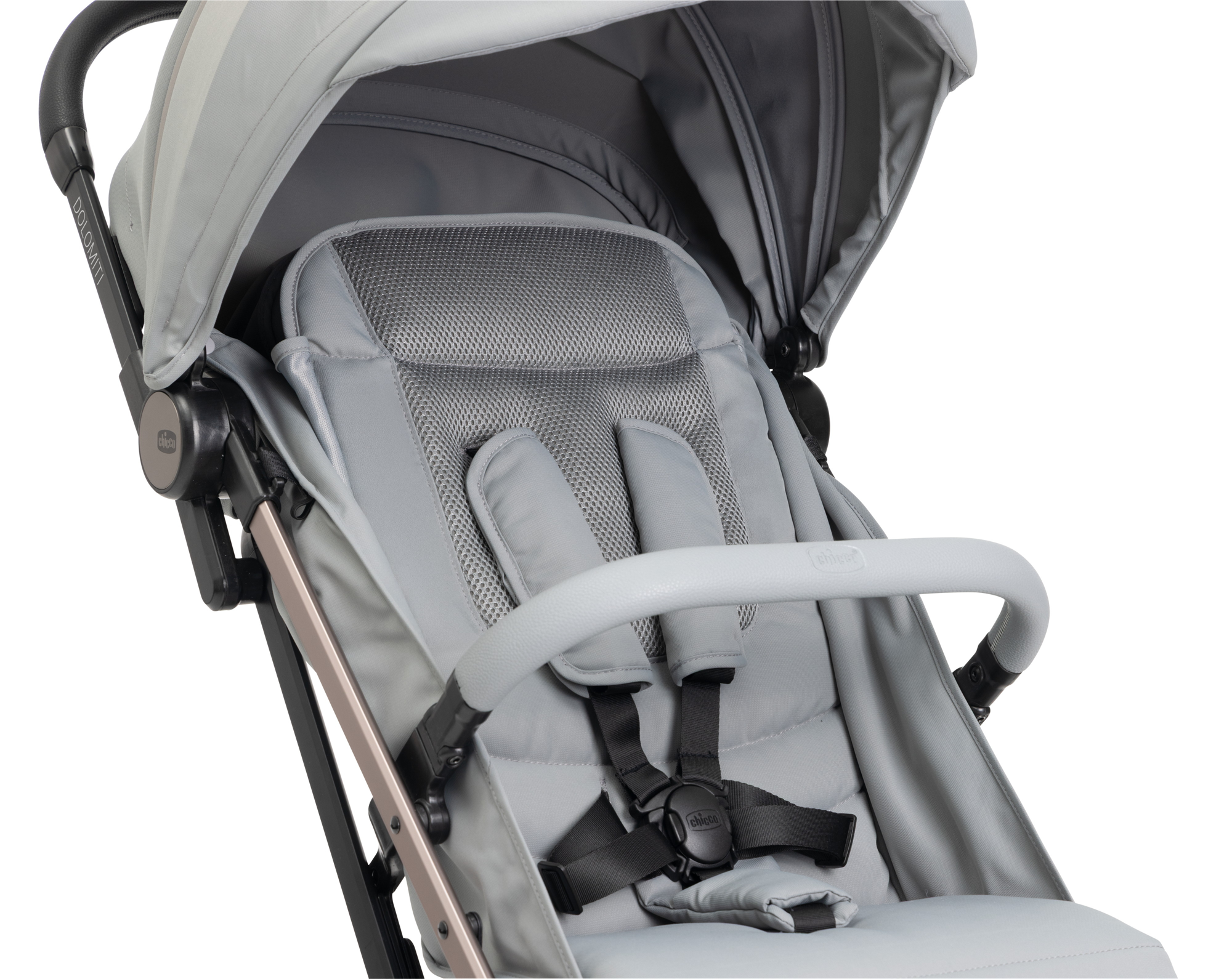 Коляска прогулочная Chicco Dolomiti от 0 до 4 лет Pebble серый - фото 10