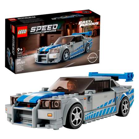 Конструктор LEGO Speed Champions Skyline GT-R блочный