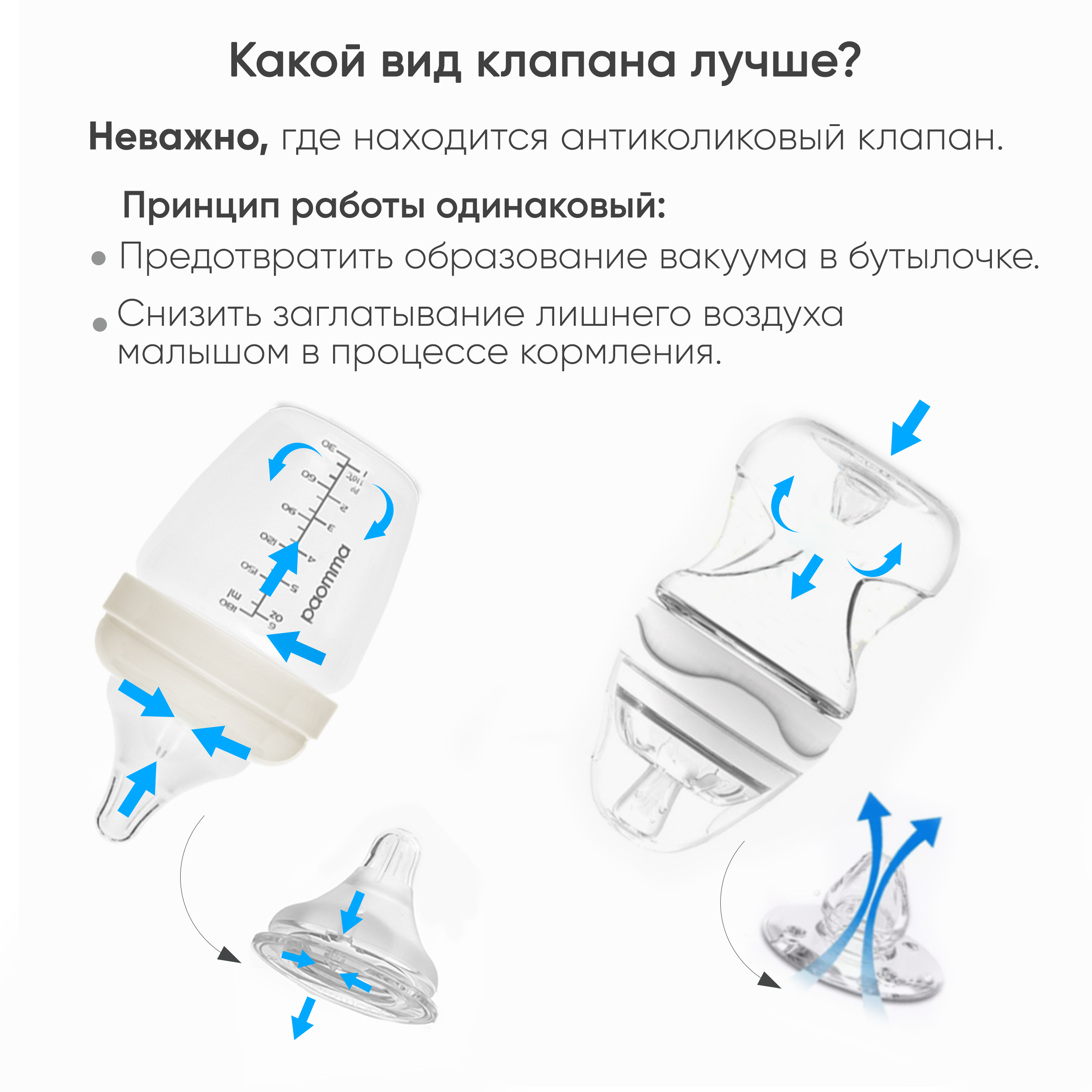 Бутылочка Paomma Anti-Colic 180 мл - фото 9