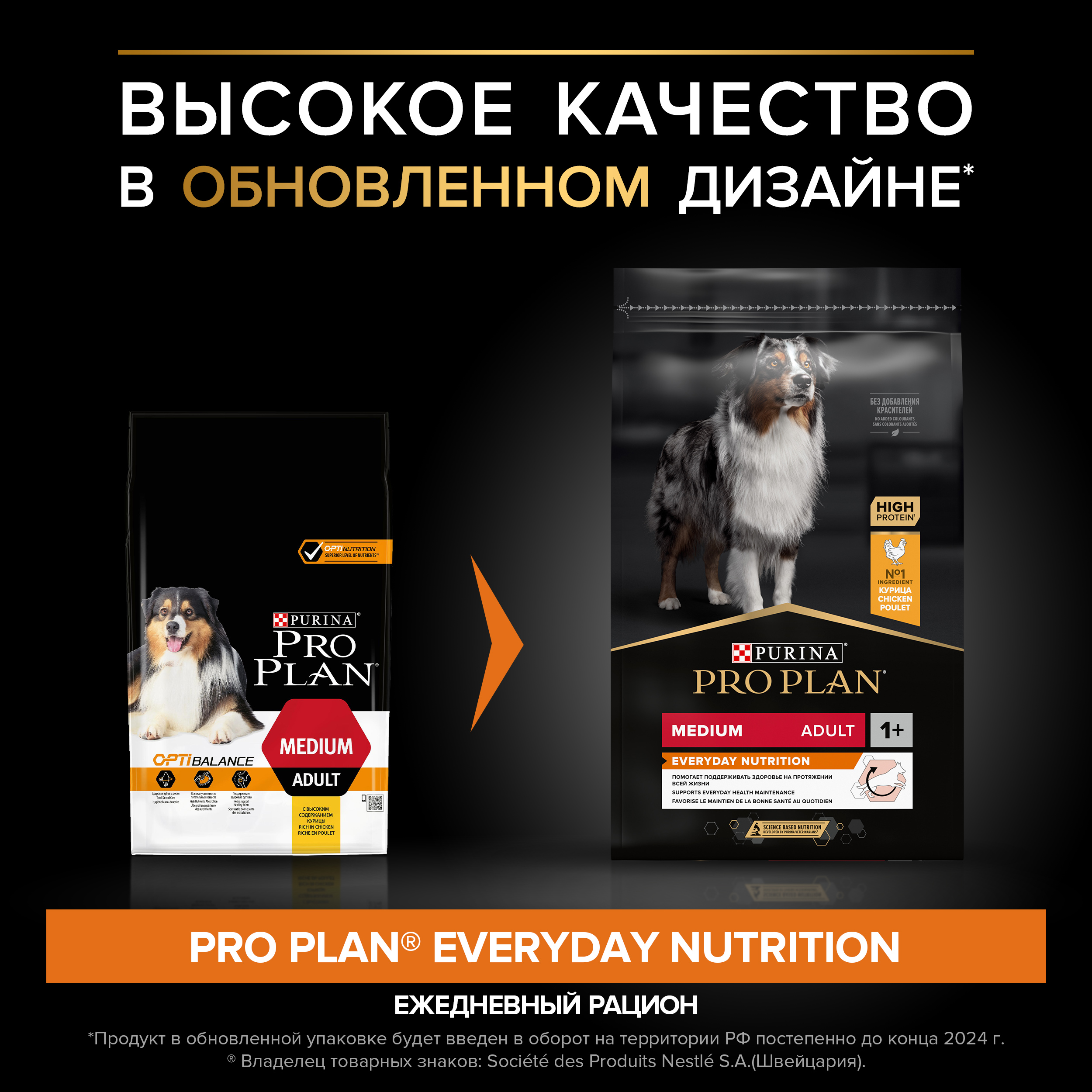 Корм сухой для собак PRO PLAN EVERYDAY NUTRITION 7 кг с курицей для средних пород - фото 3