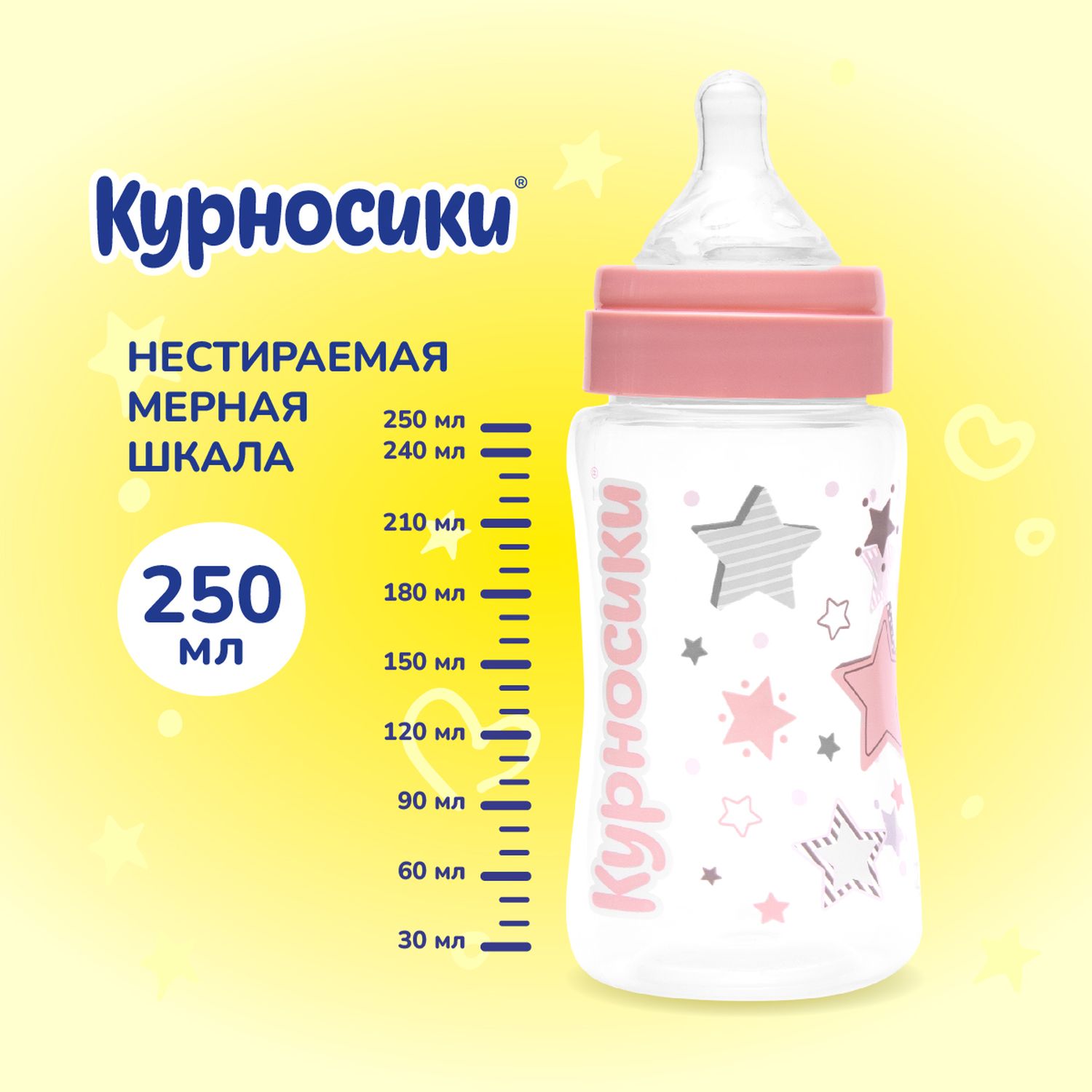 Бутылочка Курносики 250 мл - фото 6