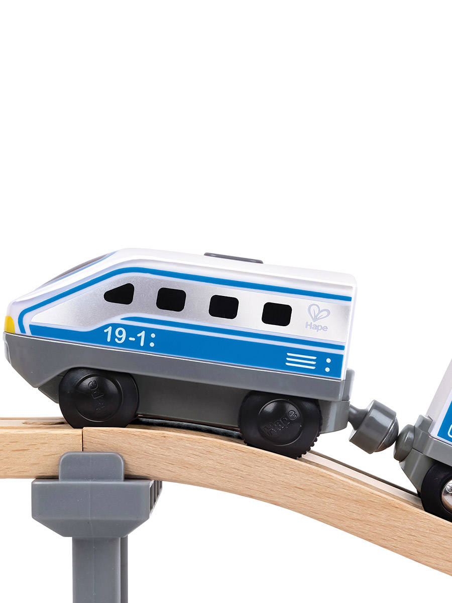 Набор железнодорожный Hape 10 см E3784_HP - фото 3