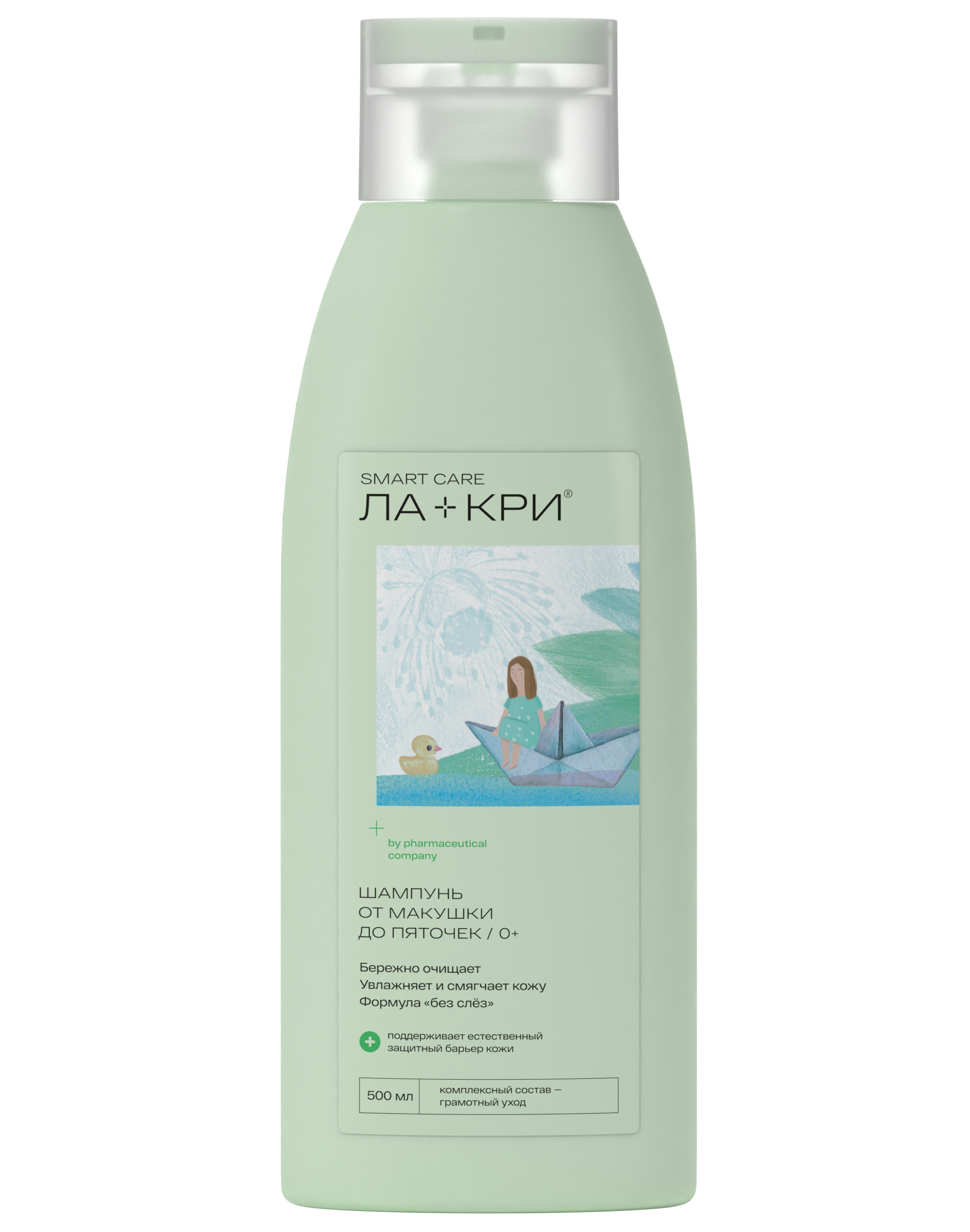 Шампунь Ла-Кри Smart Care с 0 месяцев 500 мл - фото 1