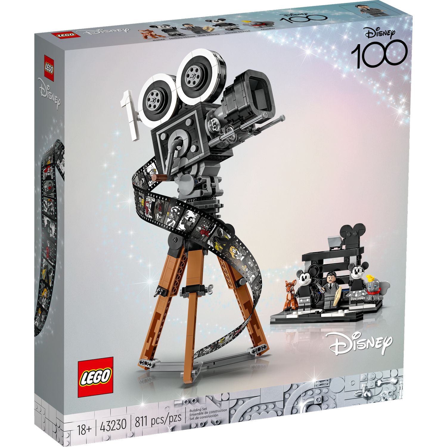 Конструктор LEGO Mickey and Friends Walt Disney Tribute Camera блочный - фото 1