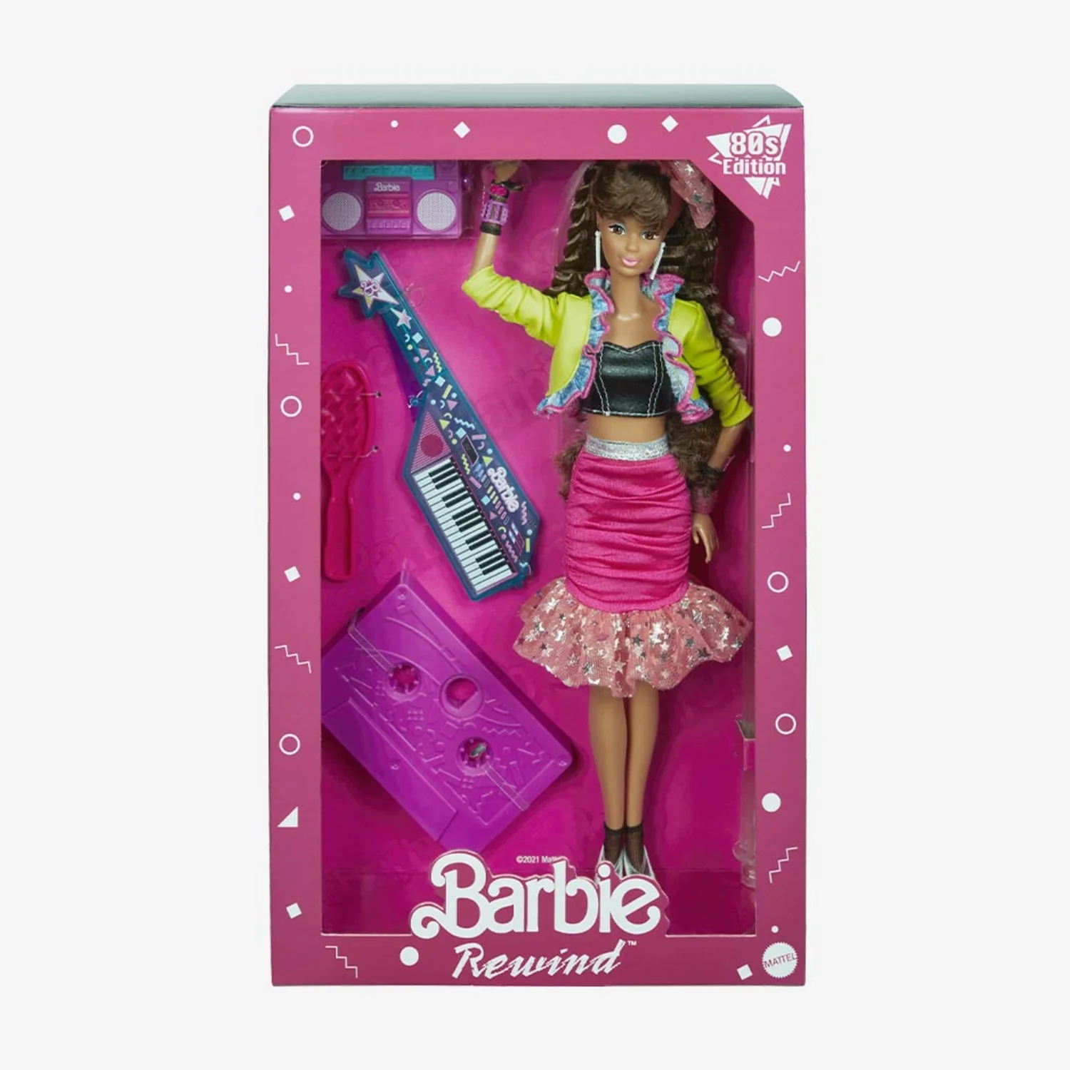 Кукла модельная Barbie Ночная вечеринка в стиле 80-х GTJ88 - фото 9